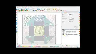 Design your quilting on a block image