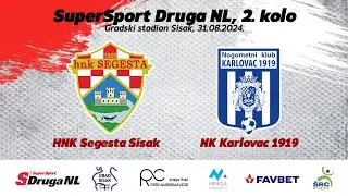 HNK SEGESTA - NK KARLOVAC 1919 (SuperSport Druga NL, 2. kolo, 2024/25)