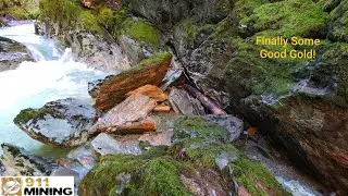 Gold Canyon Delivers Awesome Gold From A Bedrock Quartz Vein!