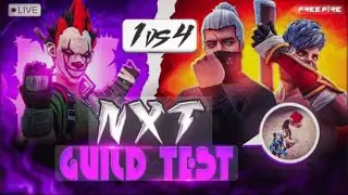 Free Fire Live Guild Test 1v4 Live Reaction#shortlivestrem#shortfed#short