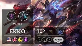 Ekko Top vs Sylas - NA Master Patch 9.6