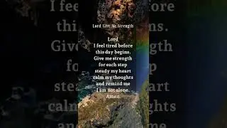 FEELing tired before you&rsquo;ve even begun today? 🛑 Prayer Works
