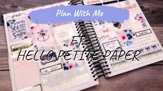 Plan With Me | B6 Coil | Ft. Hello Petite Paper |2020