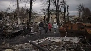Ucrania | Primer aniversario de la matanza de Bucha