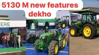 5130 M John Deere dekho sare features 🚜