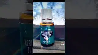 Working with Northern Lights Black Spruce Essential Oil by Young Living (full video on my TikTok)