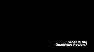 Qualifying Review Introduction