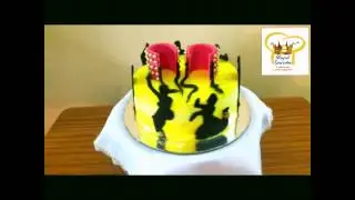 Classical Dance Theme Cake By Royal Sparsha