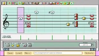 Super Smash Bros Melee - All Star Rest Area in Super Mario Paint