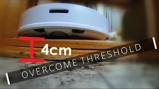 Overcome Threshold with the Robot Vacuum Cleaner