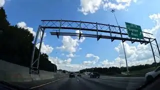 307 miles. Atlanta to Charleston road trip Timelapse