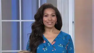 Laurie Felt Hi-Low Hem Wrap Dress on QVC