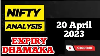 Nifty Analysis For Tomorrow||20 April 2023|| #finance #trending #banknifty #nifty #last #fyp #expiry