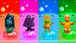 Ruby Gillman🆚The Grimace Shake McDonald&rsquo;s Drink🆚Teenage Mutant🆚The Baby in Yello🍓Who is  best??