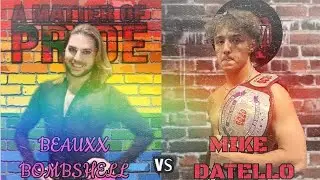 Mike Datello vs. Beauxx Bombshell [Intergender Wrestling Match]