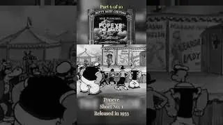 Betty Boop Meets Popeye! Popeye The Sailor (1933) Part Six #popeye #fleischerstudios