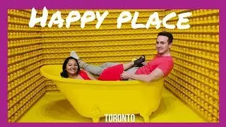 HAPPY PLACE interactive pop up exhibit - Toronto Ontario Canada - REVIEW