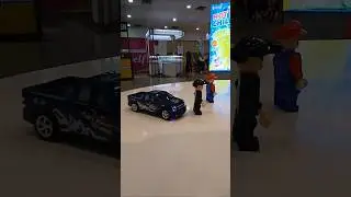Nunggu antrian beli es cream #funny #automobile#legocreations