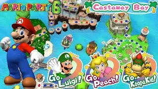Mario Party 6 (Castaway Bay) - Mario Gameplay