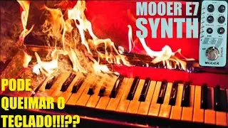10 Riffs Ic&ocirc;nicos De Sinth na Guitarra (Mooer E7)  - J&aacute; Pode Queimar o Teclado Da Sua Banda!!??