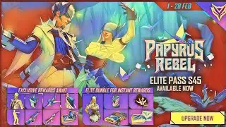 season 45 Elite pass intro_|_February Elite pass free fire 2022