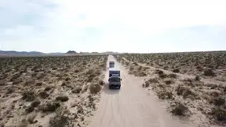 Expeditiontrucks in the desert USA MAN TGS & MAN KAT