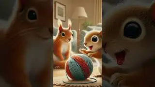 The Rain and The Squirrel: A Heartwarming Story  | Silent Whishhh! #animation #story #tail #cartoon