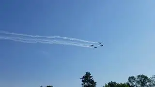 Georgetown Twp Memorial Day Parade Fly Over Pt1