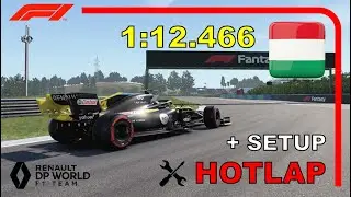 F1 2020 HUNGARY HOTLAP & SETUP (1:12.466)