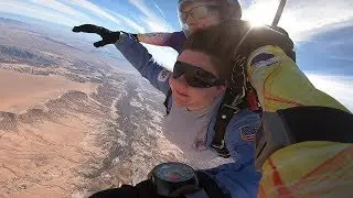 Heather Cirmo-Tandem Skydive in Las Vegas at Skydive Fyrosity