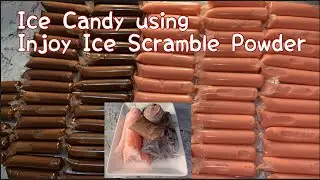 ICECANDY CHOCOLATE AND STRAWBERRY FLAVOR USING INJOY ICRSCRAMBLE POWDER #businessideas