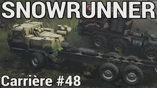 SNOWRUNNER Carri&egrave;re#48 // Triangulation & r&eacute;cup&eacute;ration DAN96320 (PS5)