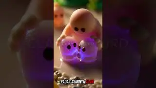 Tiny Creatures Make the Ocean Glow Blue?! Mind-Blowing Clay Animation Facts #ytshorts #fypシ #clay