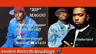 Rapper Death *Magoo* Melvin Barcliff  Intuitive Energy Reading 8/14/23