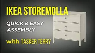 IKEA STOREMOLLA 3 Drawer Chest Assembly 