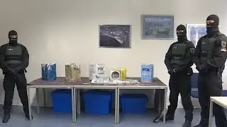 Largest cocaine discovery ever made in Europe
