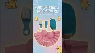 Complete Baby Grooming Kit Every Parent Needs#BabyBath#BabyGroomingKit#BabyCare#NewbornEssentials