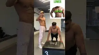 45 दिन में अपने chest को चौड़ा करो ऐसे✅ #youtubeshorts #tutorial #homeworkout #chestworkout