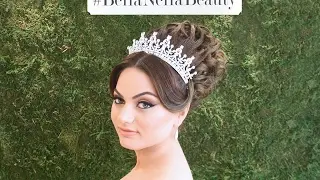Glamorous Chic Curly Updo Tutorial