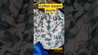 Cotton Boxers Short For men's boys| #shorts #cottonboxers #boxershorts