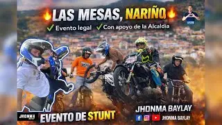 Así es el STUNT en el norte de Colombia | hicimos un show de Stunt en Las Mesas Nariño🙅🏻