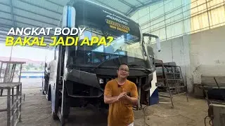 Transformasi Gila! Mercy OH 1525 Disulap Pakai Body Baru, Masih Sangar?