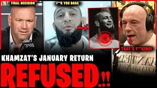 Khamzat&rsquo;s January Return REFUSED by Dana | Whittaker Challenges Strickland Next! | MMA Talk News