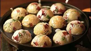 Glass Takoyaki 🐙✨ Authentic Japanese Street Food ASMR | Hyperreal Visuals
