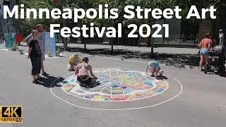 4K Street Art Festival 2021 | Minneapolis Downtown Street Art Festival