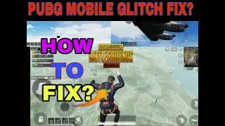 PUBGM how to fix glitch||pubg mobile aeroplane glitch fix|| how to fix pubg mobile glitch|| fix