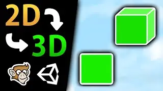 Converting 2D into 3D! (Unity Tutorial)