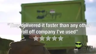 Happy Trash roll-off Lubbock gets Happy Reviews