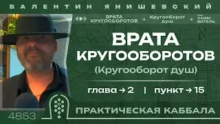 КАББАЛА. (Перевоплощение душ). Врата Кругооборотов. Глава 2. Пункт 15 (Хаим Виталь)