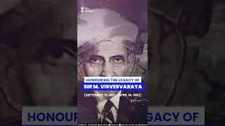 Remembering the world-renowned engineer and Bharat Ratna awardee, M. Visvesvaraya,